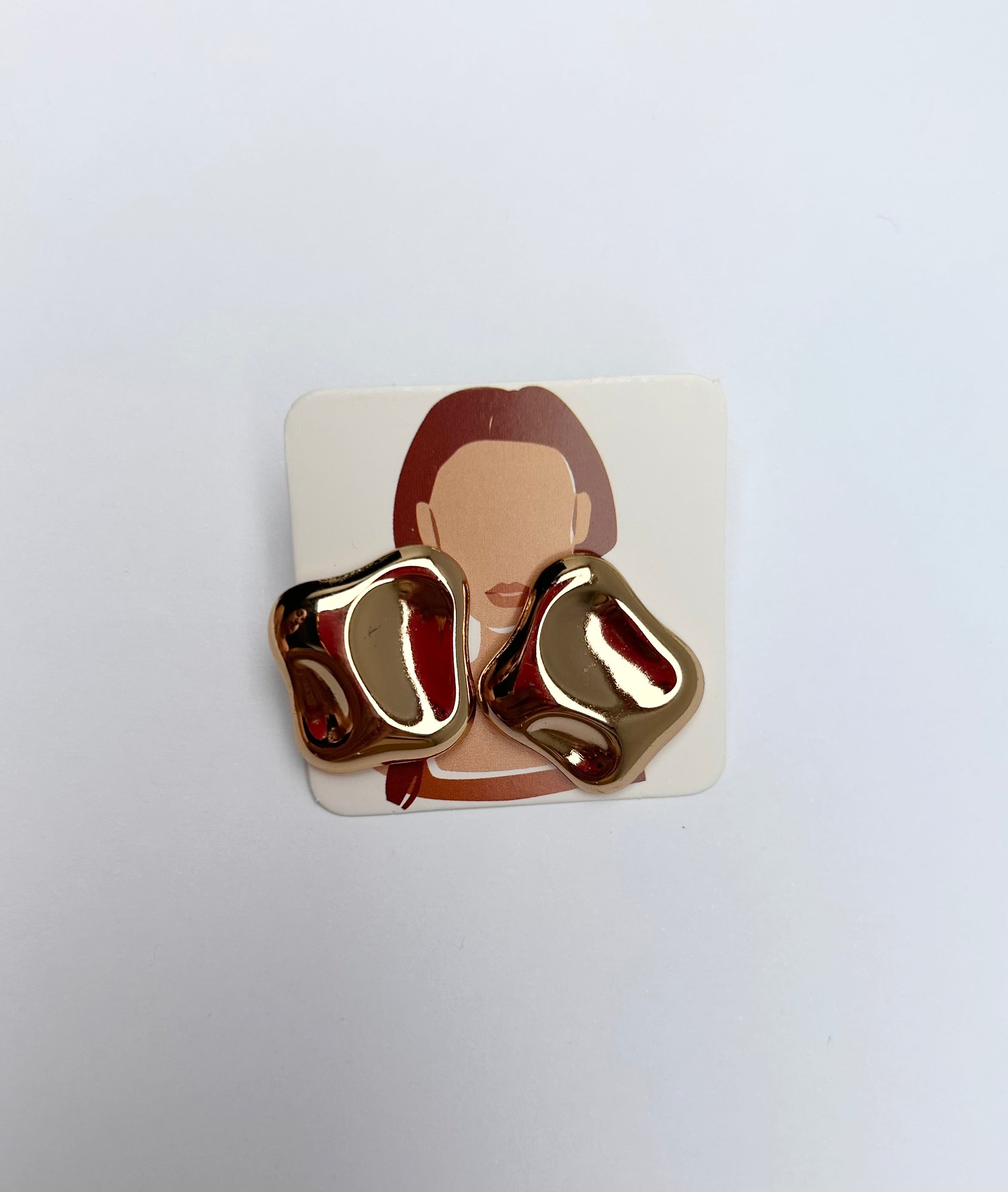 Earrings - CURVE SQUARE