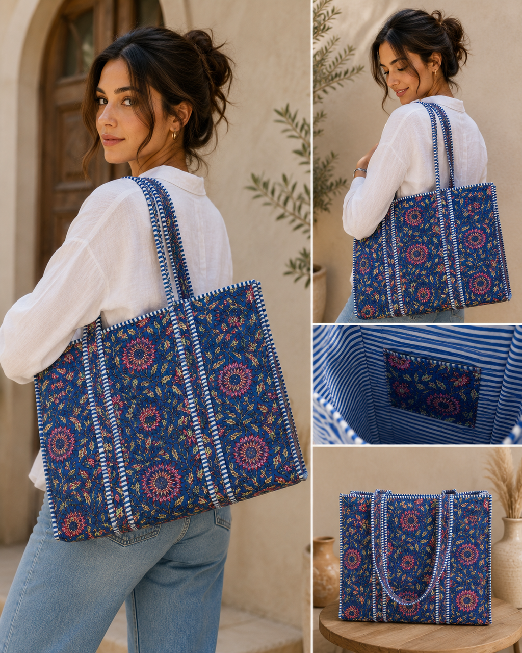 XXL TOTE BAG - BLUENIK